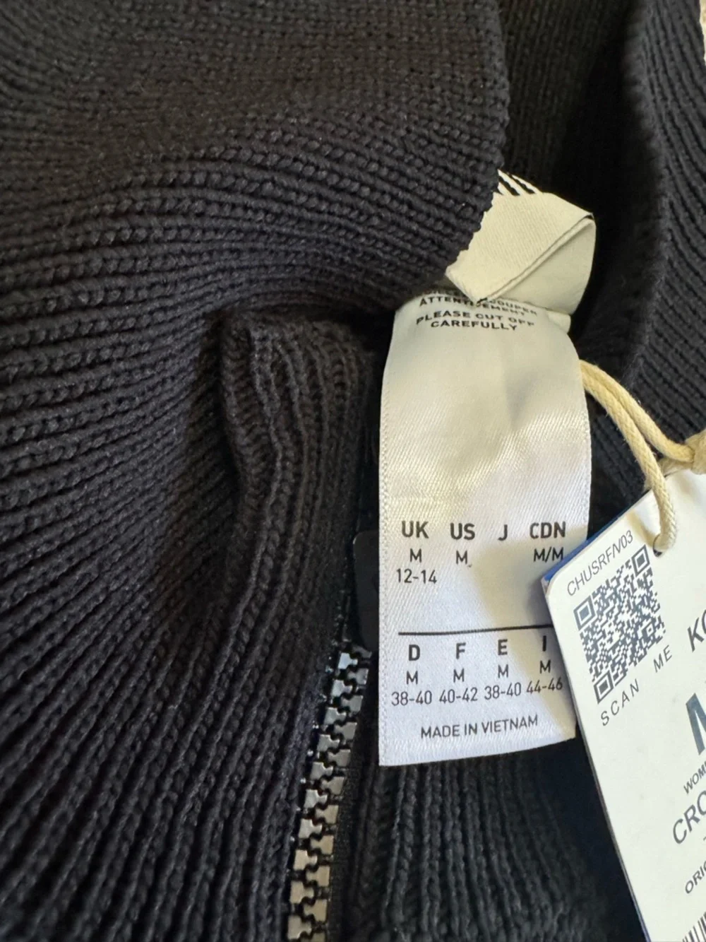Adidas KNITTED CROCHET FIREBIRD TRACK TOP - Picture 3 of 5